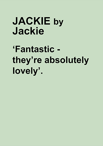 JACKIE by Jackie