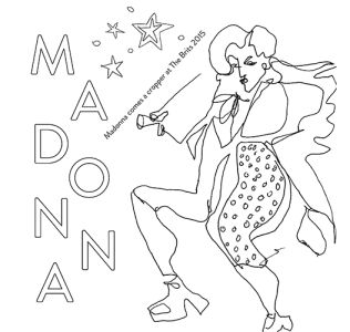 Madonna at the Brits